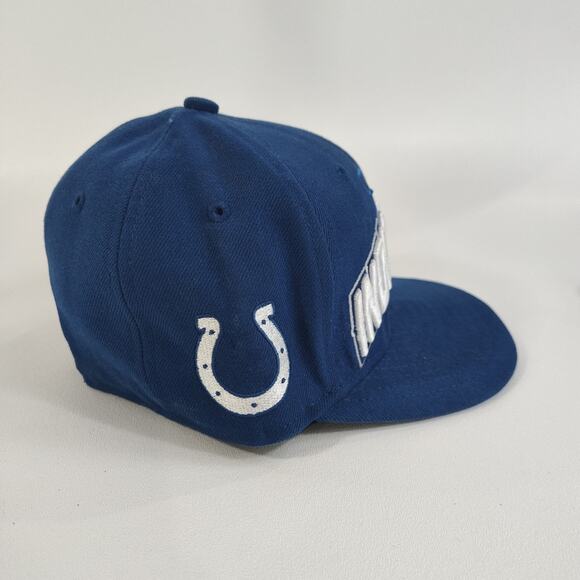 New Era 59Fifty NFL Indianapolis Colts Cap Hat Fitted 6 3/8 Football Sports - Picture 4 of 6